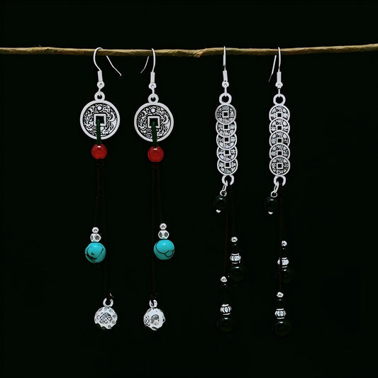 Feng Shui Long Earrings. - Fortunechange